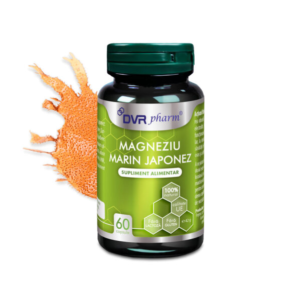 Magneziu marin japonez – 60 capsule