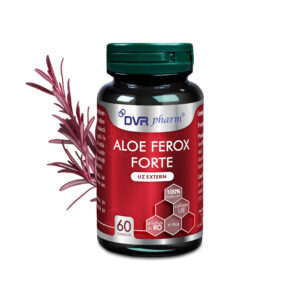 ALOE FEROX Forte produs eficient, disponibil sub formă de capsule, ușor de utilizat